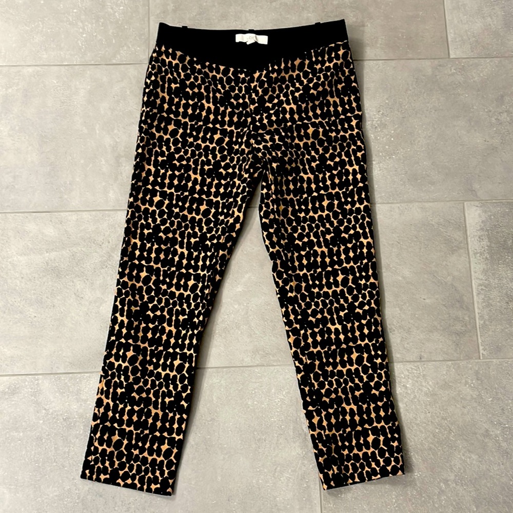 Loft Zoe Crop Pant with Print